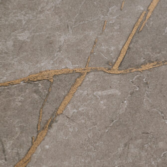 Lamura - Gold Veined Marble - Matt - 40mm - Curved Edge