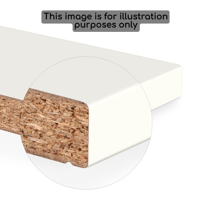 Duropal Cracked Marble Plaster - 40mm Post Formed - Ceramo Finish